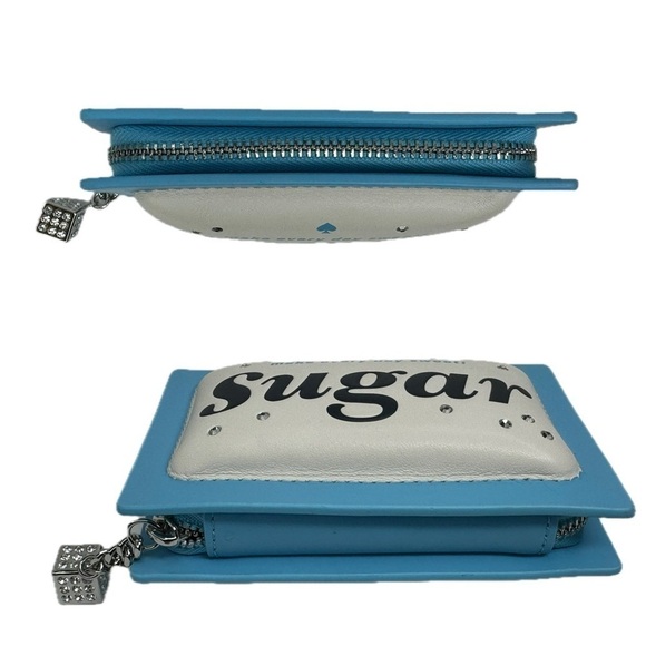 Kate Spade Coffee Break 3D Sugar Packet Small Card Holder Or Coin Bag - Picture 4 of 6